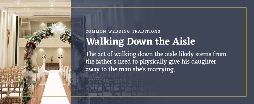 Walking Down the Aisle